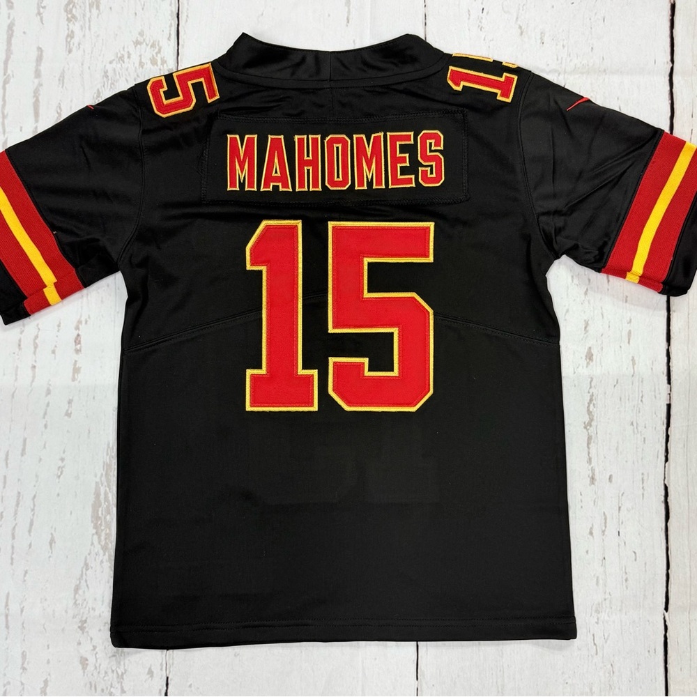 Kids Mahomes Kansas City Chiefs Nike Jersey Football Youth Jerseys (Medium)